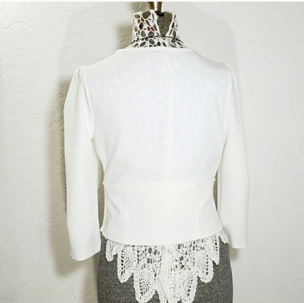 Express Laceup Crop Waist Dress Top - Picture 3 of 4